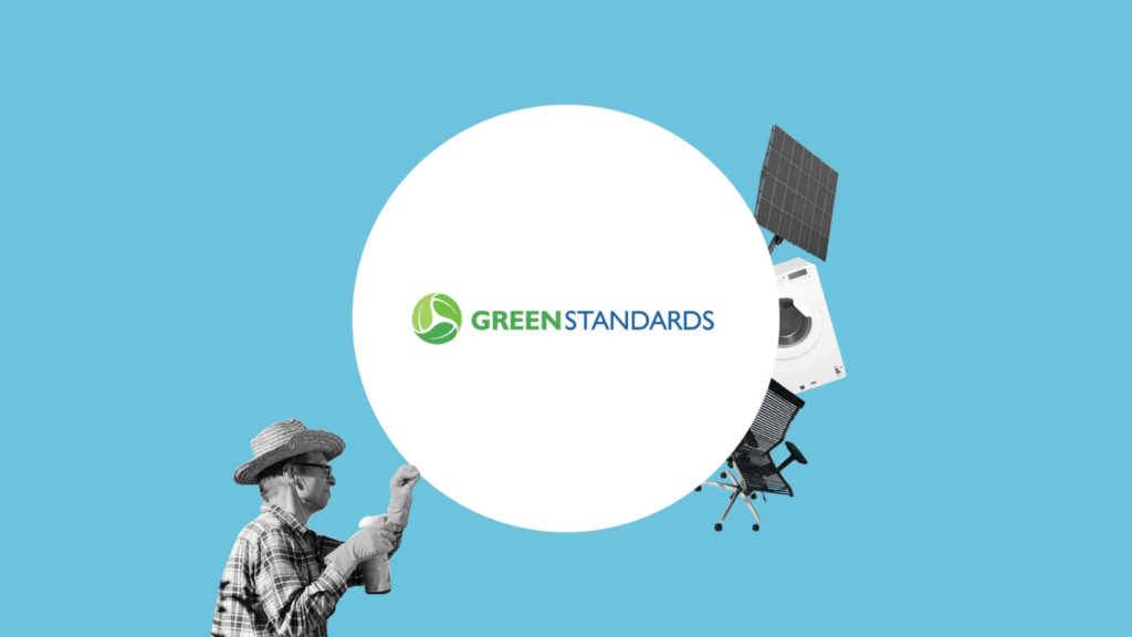 Green Standards circular economy inspired solution card